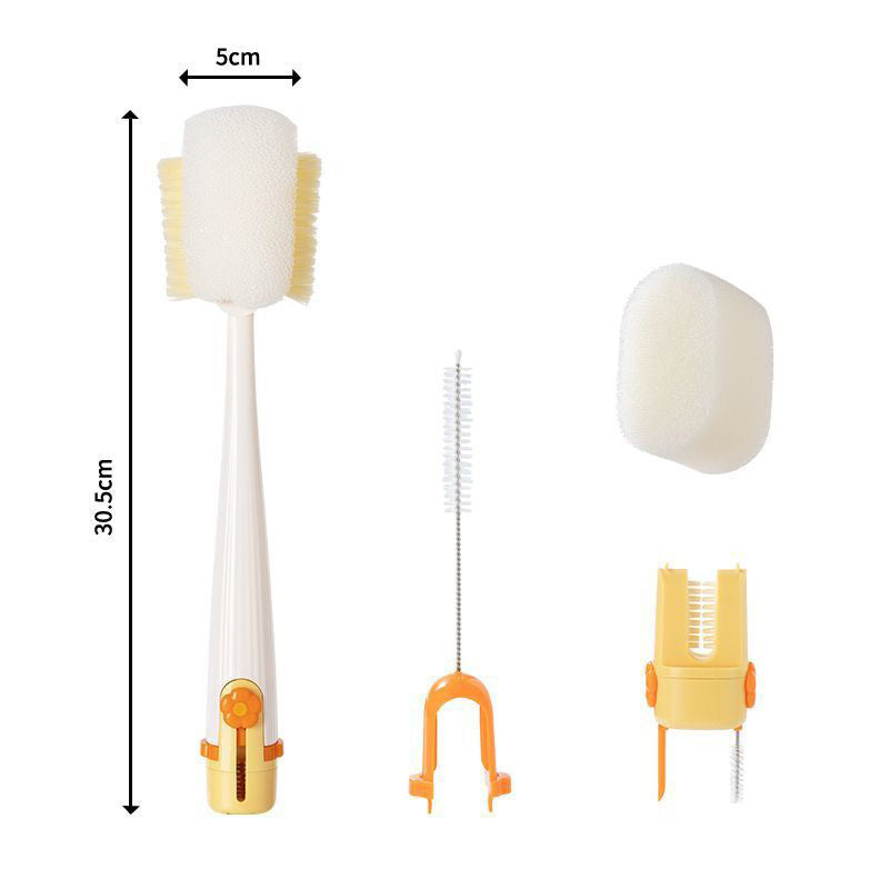 🧼 5-in-1 reinigingsborstelset voor waterflessen