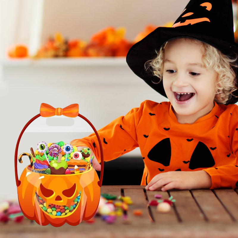 🎃 50% korting! Halloween pompoen cadeautasjes – 10 stuks, transparant design, veilige rits & stevig handvat. Perfect voor trick-or-treat & feestgeschenkjes! ✨🍬