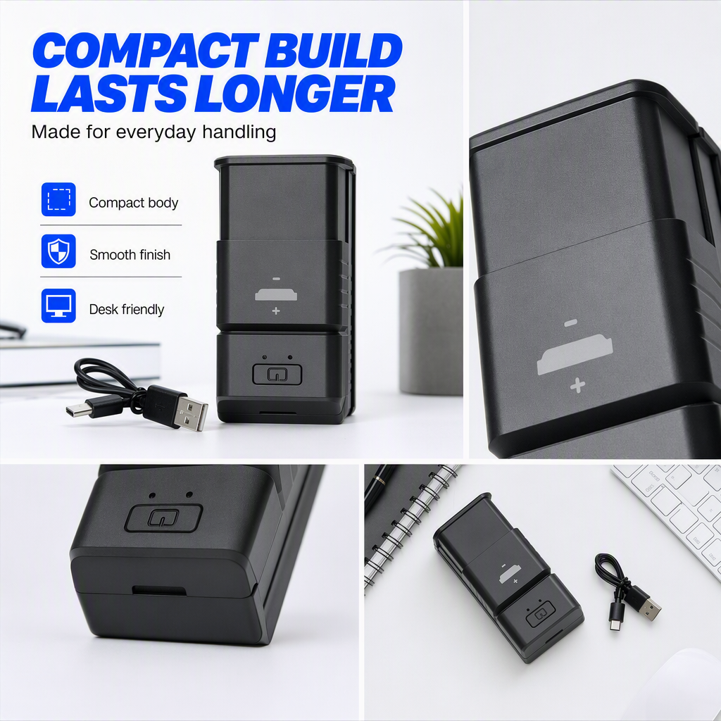 🔋 50% korting! Draagbare oplader voor oplaadbare knoopcellen – compact, universeel & eenvoudig in gebruik. Bespaar geld & milieu! ♻️⚡