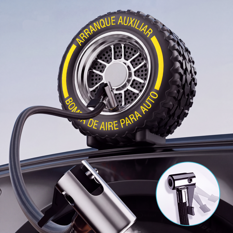 🚗 50% korting! 2-in-1 acculader & bandenpomp – 3-in-1 functie, draadloos & altijd klaar voor noodgevallen! ⚡✨