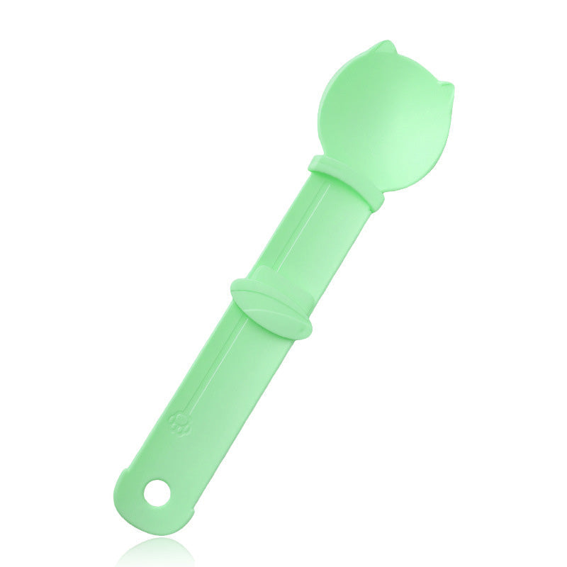 🥳 IN DE AANBIEDING 🥳💞1 + 1 gratis! Kattenvoederlepel! BPA-vrij, met één hand te knijpen en brede lepel. Schoon voeren – sla de jouwe in! ✅