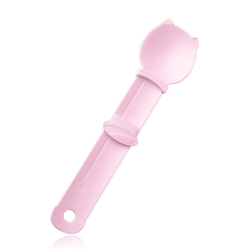 🥳 IN DE AANBIEDING 🥳💞1 + 1 gratis! Kattenvoederlepel! BPA-vrij, met één hand te knijpen en brede lepel. Schoon voeren – sla de jouwe in! ✅
