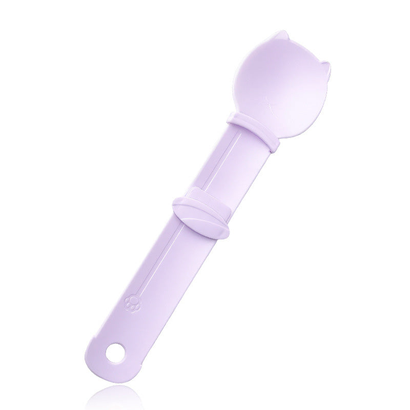 🥳 IN DE AANBIEDING 🥳💞1 + 1 gratis! Kattenvoederlepel! BPA-vrij, met één hand te knijpen en brede lepel. Schoon voeren – sla de jouwe in! ✅