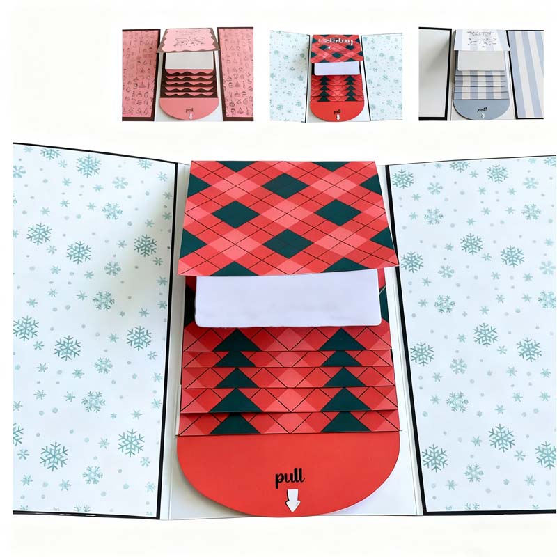 🎄 50% korting! Kerst cadeaubonboekje – waterval ontwerp, creatief & eenvoudig te maken. Perfect voor gepersonaliseerde kerstcadeaus! 🎁✨