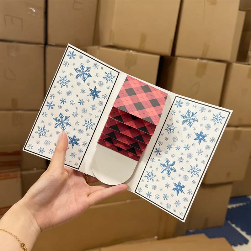 🎄 50% korting! Kerst cadeaubonboekje – waterval ontwerp, creatief & eenvoudig te maken. Perfect voor gepersonaliseerde kerstcadeaus! 🎁✨