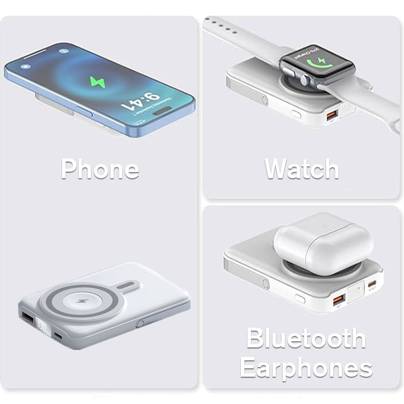 📱 50% korting! Magnetische powerbank – snel opladen, stevige standaard & draagbaar. Perfect voor onderweg en op kantoor! ⚡🧲