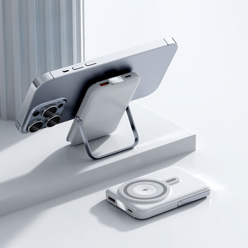 📱 50% korting! Magnetische powerbank – snel opladen, stevige standaard & draagbaar. Perfect voor onderweg en op kantoor! ⚡🧲