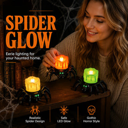 Halloween spin-kaars – vlamloos
