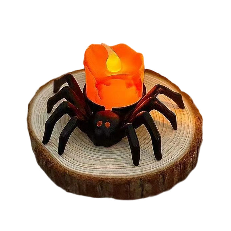 Halloween spin-kaars – vlamloos