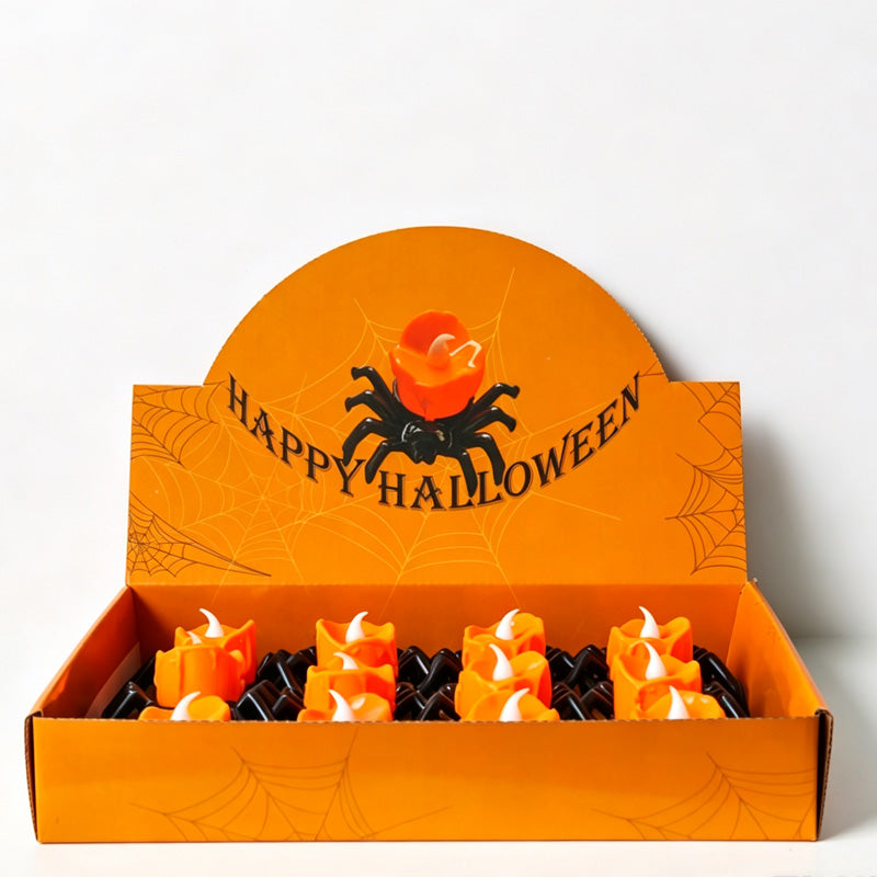 Halloween spin-kaars – vlamloos