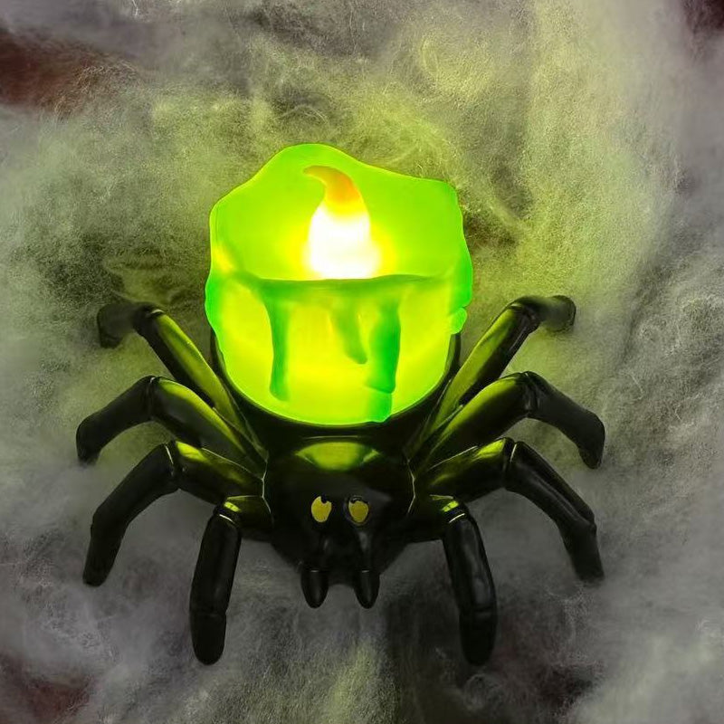 Halloween spin-kaars – vlamloos