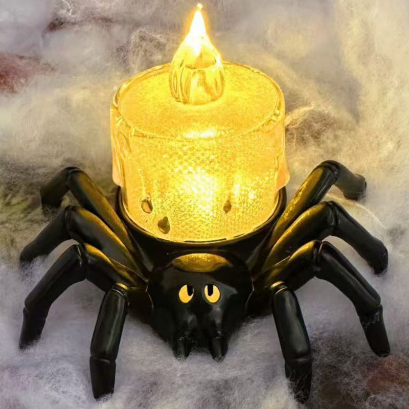 Halloween spin-kaars – vlamloos