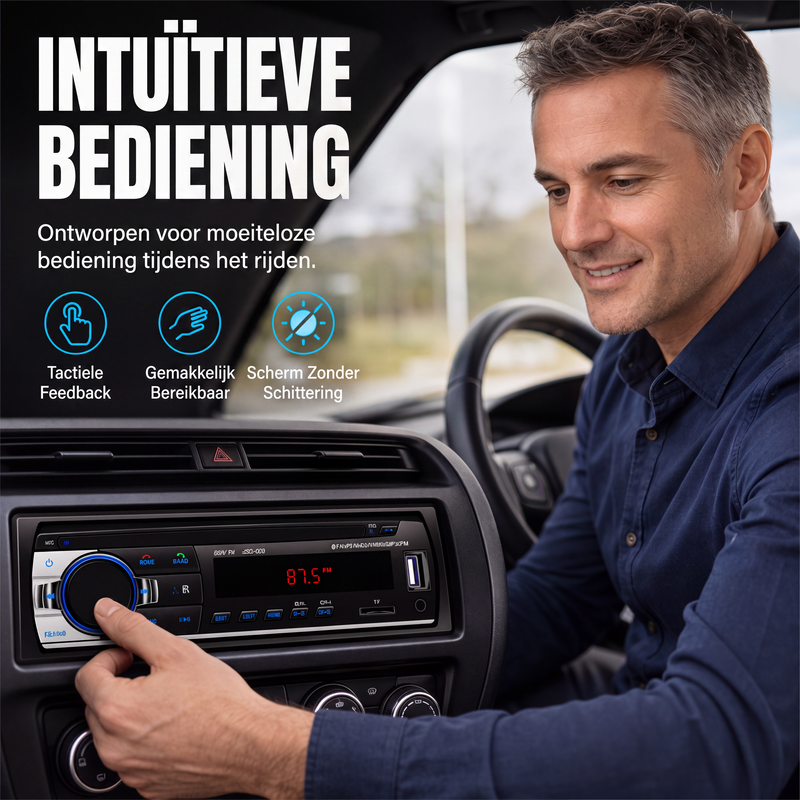 📻50% korting! Moderne autoradio met Bluetooth 5.0 – stabiele verbinding, handsfree bellen & dubbele USB. Upgrade uw autorit! 🚗🔊