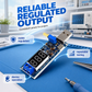 🔌 50% korting! USB instelbare voeding – 1-24V, digitaal display, fijnafstemming. Stabiel & veelzijdig voor elk DIY-project! ⚡🛠️