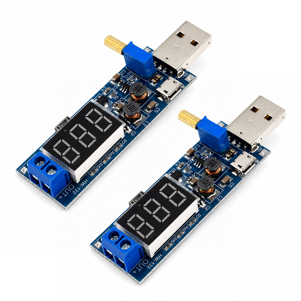 🔌 50% korting! USB instelbare voeding – 1-24V, digitaal display, fijnafstemming. Stabiel & veelzijdig voor elk DIY-project! ⚡🛠️