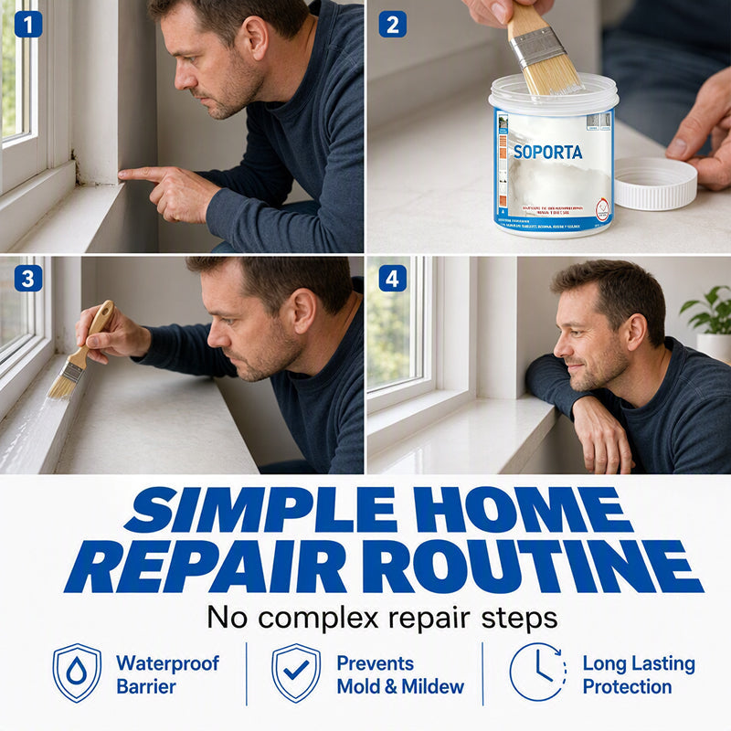 🛠️ Multifunctionele waterdichte reparatiekit – voor metaal, hout & plastic, snel drogend & sterk. Repareer alles in 1x! 💧💪