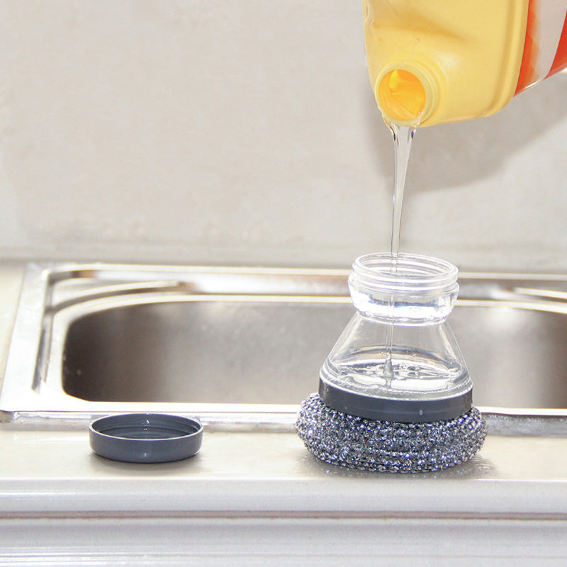 🥳 10K+ verkocht! Ingebouwde zeep borstel – krasvrij, ergonomisch & makkelijk schoon. Reinigt pannen moeiteloos – pak de jouwe! 🧼✨