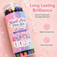 💅 50% korting! 12-kleurige dual-tip nagelstiften – fijne punt & kwastpunt, 24 levendige kleuren, langhoudend & snel drogend. Creëer salonwaardige nagelkunst thuis! ✨🎨