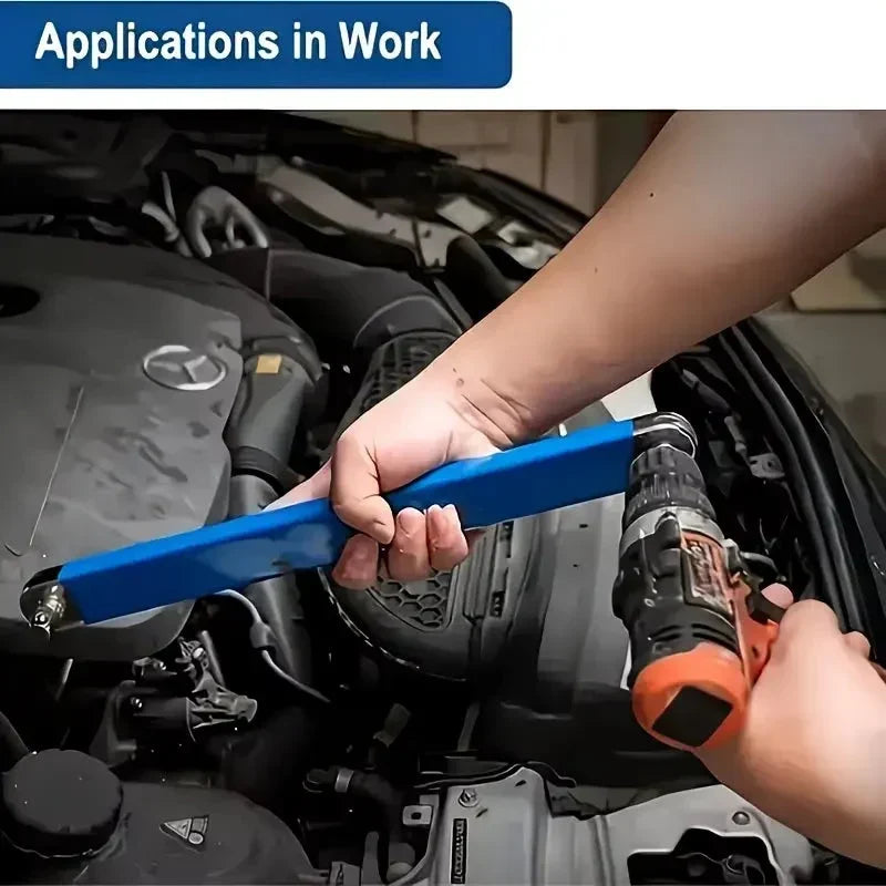 🔧 50% korting! Offset verlengsleutel – 39cm, 0° slinger, 16mm profiel. Bereik moeiteloos lastige bouten! 🚗⚡