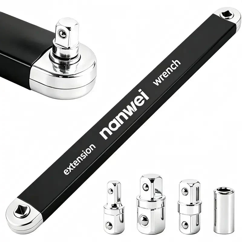 🔧 50% korting! Offset verlengsleutel – 39cm, 0° slinger, 16mm profiel. Bereik moeiteloos lastige bouten! 🚗⚡