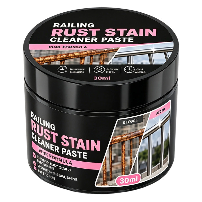 🛡️ 50% korting! Roestverwijderaar pasta – verwijdert roest van leuningen & metaal. Snel & eenvoudig, herstelt glans! ✨🔧
