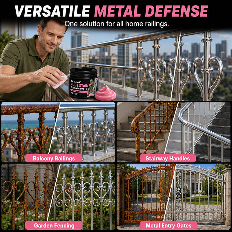 🛡️ 50% korting! Roestverwijderaar pasta – verwijdert roest van leuningen & metaal. Snel & eenvoudig, herstelt glans! ✨🔧