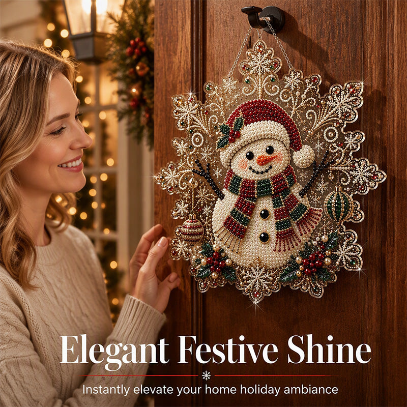🎄✨ 50% KORTING! DIY Kerst Diamantkunst Hangdecoratie Kit – Maak Zelf Een Sprankelende Kersthanger Voor Een Warme Feestsfeer