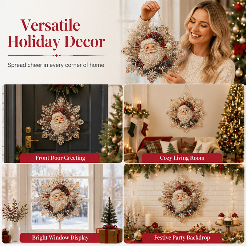🎄✨ 50% KORTING! DIY Kerst Diamantkunst Hangdecoratie Kit – Maak Zelf Een Sprankelende Kersthanger Voor Een Warme Feestsfeer