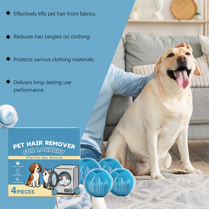 🐾 50% korting! Herbruikbare wasballen – verwijderen haar & pluis, vervangen drogerdoekjes. Zacht voor stoffen & huid! ✨🧺