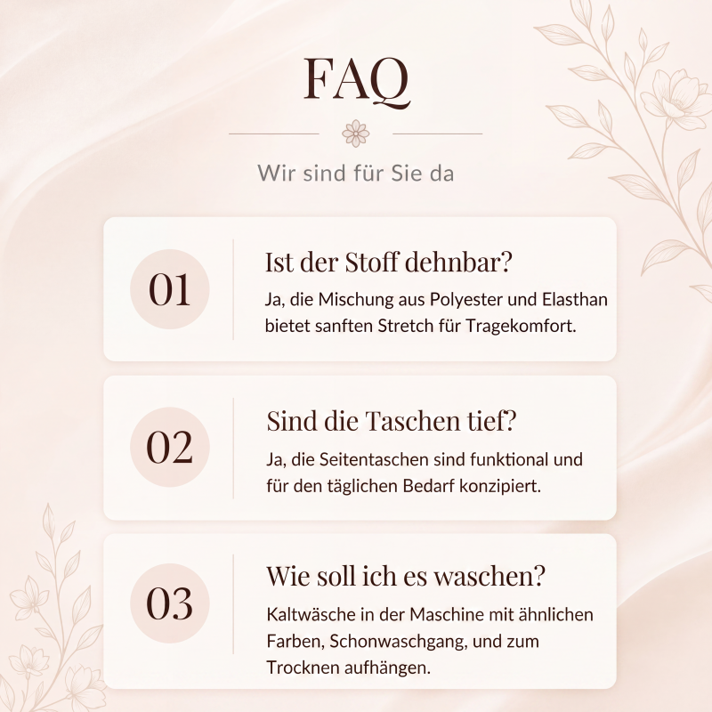 🌸 50 % RABATT | Mühelose Eleganz – Florales V-Ausschnitt-Kleid mit schmeichelhaftem Taillendetail