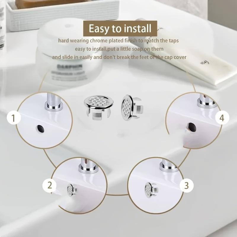 🚰 50% korting! Afvoerplug set – 6 ronde pluggen, universeel & eenvoudig te installeren. Past in elke wastafel – keuken & badkamer! 🔧✨