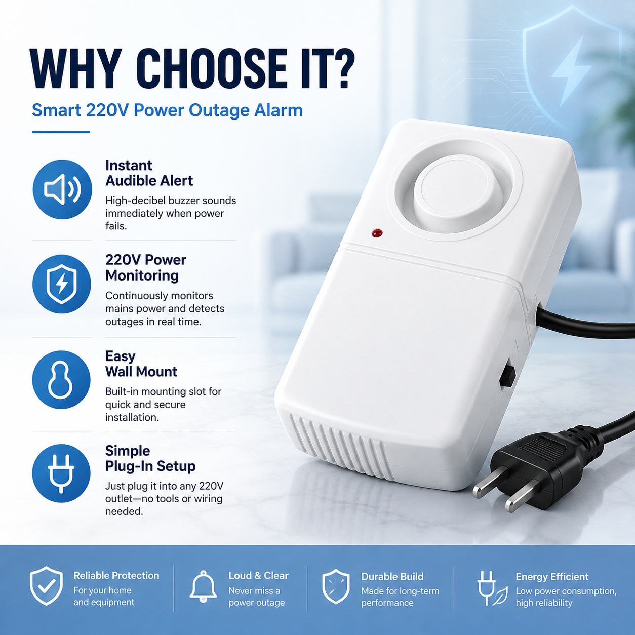 Smart Power Failure Alert Monitor