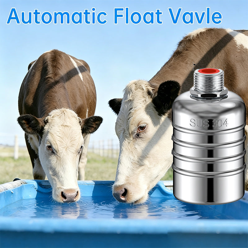 💧 50% korting! Automatische vlotterkraan – 304 RVS, 0,2-10 kg drukbestendig & zelfafsluitend. Voorkomt overstroming & droogkoken – voor tank, vijver & vee! ✨🔧