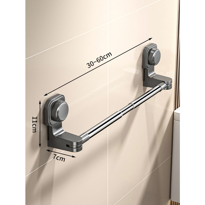 🔥‑50% DE RÉDUCTION🚿 Porte‑serviettes à ventouse réglable sans perçage, fixation forte, facile à poser et à déplacer dans la maison ✨