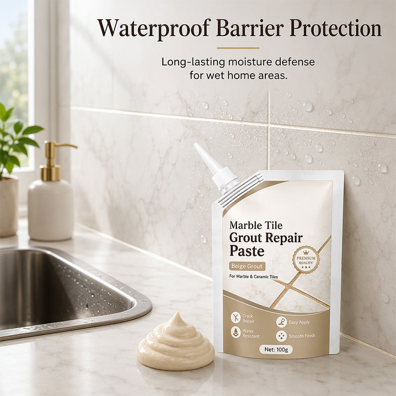 🏠 50% korting! Beige voegreparatiepasta – voor marmer & tegels, vult scheuren & herstelt kleur. Eenvoudig & blijvend resultaat! 🔧✨