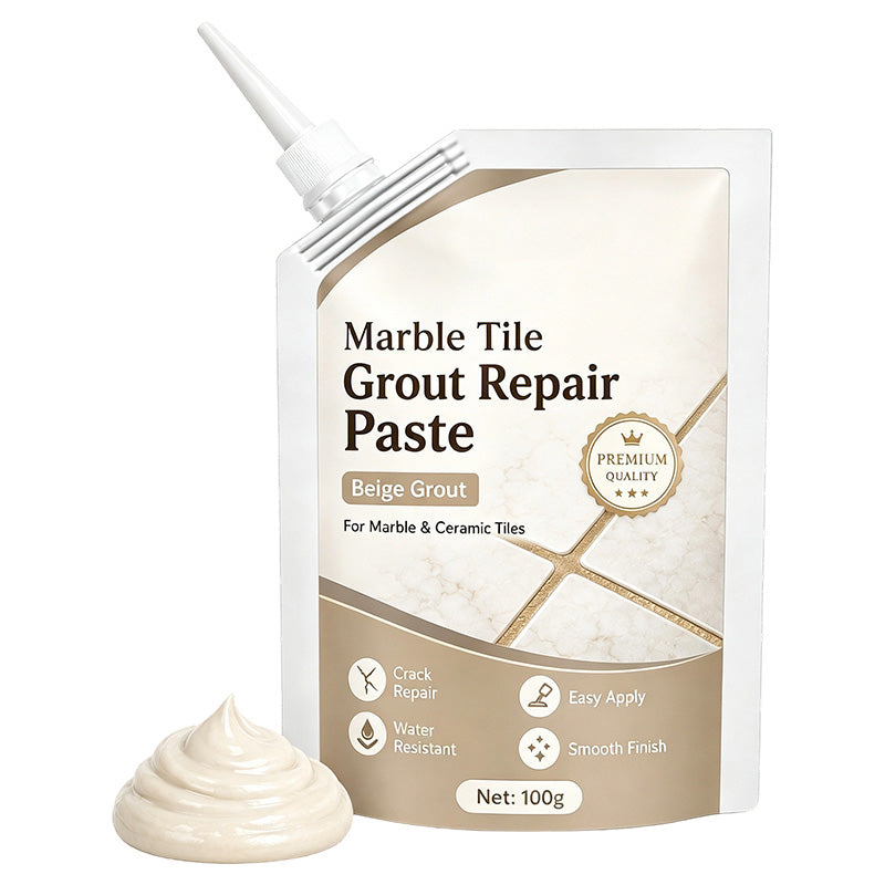 🏠 50% korting! Beige voegreparatiepasta – voor marmer & tegels, vult scheuren & herstelt kleur. Eenvoudig & blijvend resultaat! 🔧✨