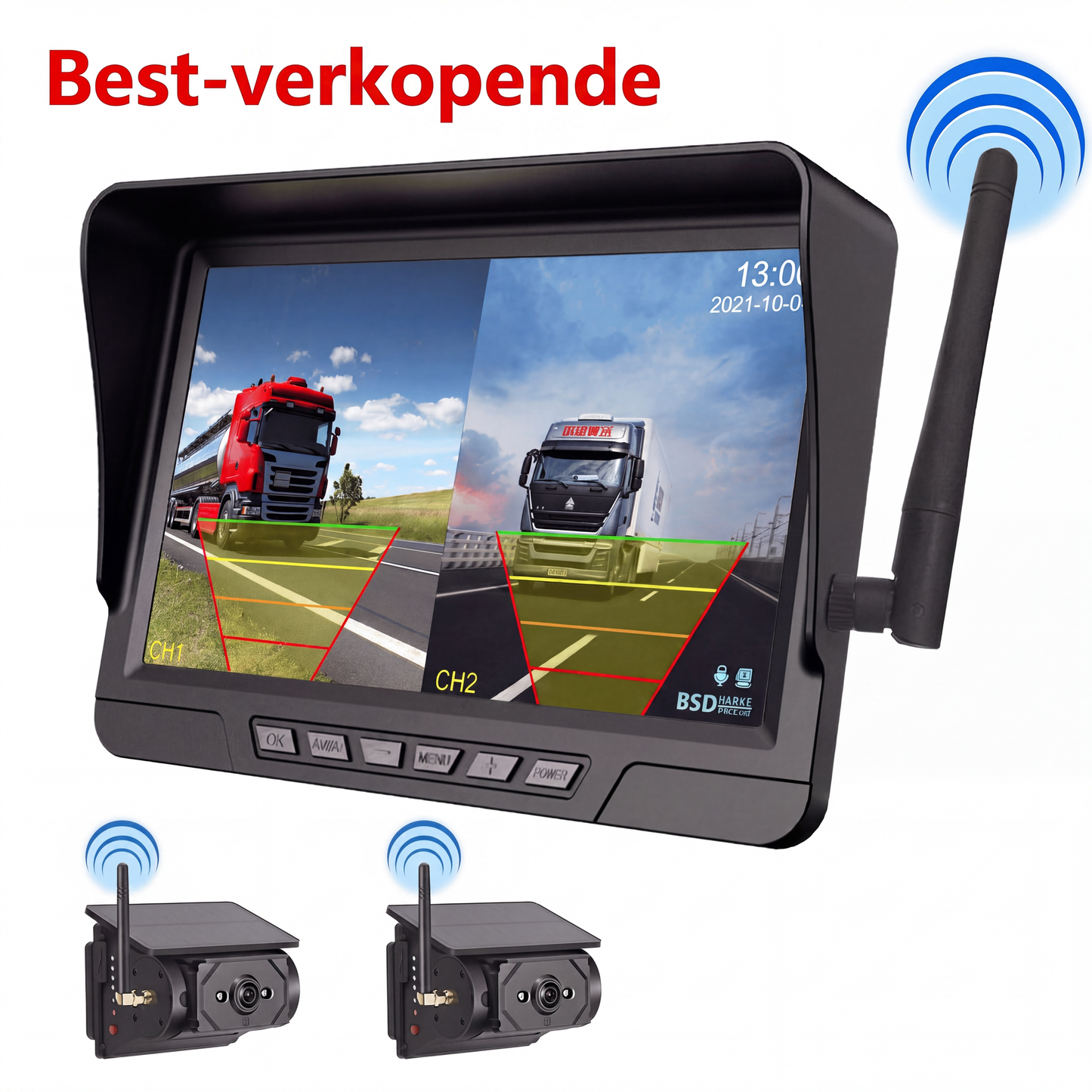 🚛 50% KORTING – Draadloze Achteruitrijcamera | Meer Zicht Achter Je Voertuig & Makkelijker Manoeuvreren