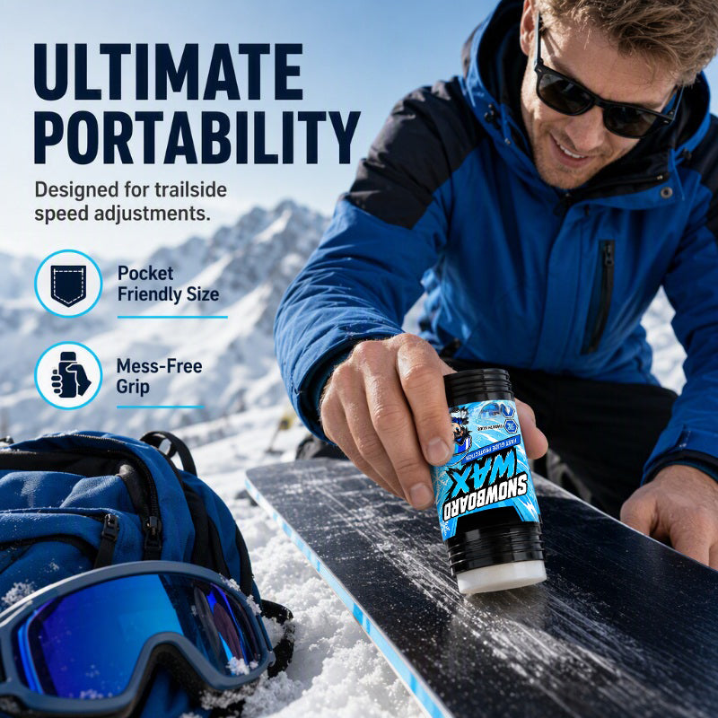 🏂 50% korting! Snelwax voor snowboard – 20 runs, eenvoudig & vlekvrij, schuurt niet. Universeel voor alle sneeuwcondities! ⚡❄️