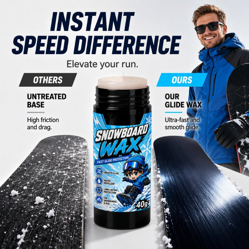 🏂 50% korting! Snelwax voor snowboard – 20 runs, eenvoudig & vlekvrij, schuurt niet. Universeel voor alle sneeuwcondities! ⚡❄️
