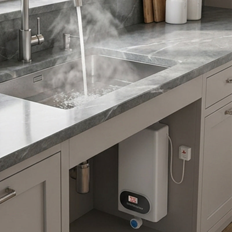 🚰 50% korting! Elektrische waterverwarmer – digitaal display, direct warm water & compact ontwerp. Perfect voor keuken, badkamer & camper! ⚡🔥