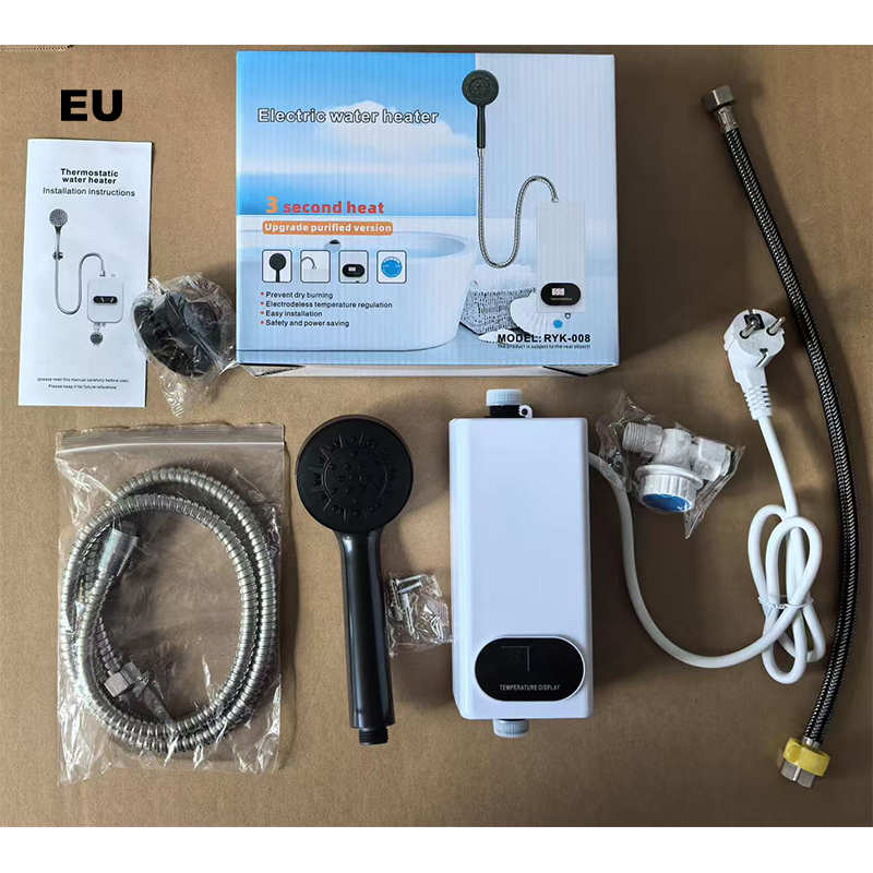 🚰 50% korting! Elektrische waterverwarmer – digitaal display, direct warm water & compact ontwerp. Perfect voor keuken, badkamer & camper! ⚡🔥