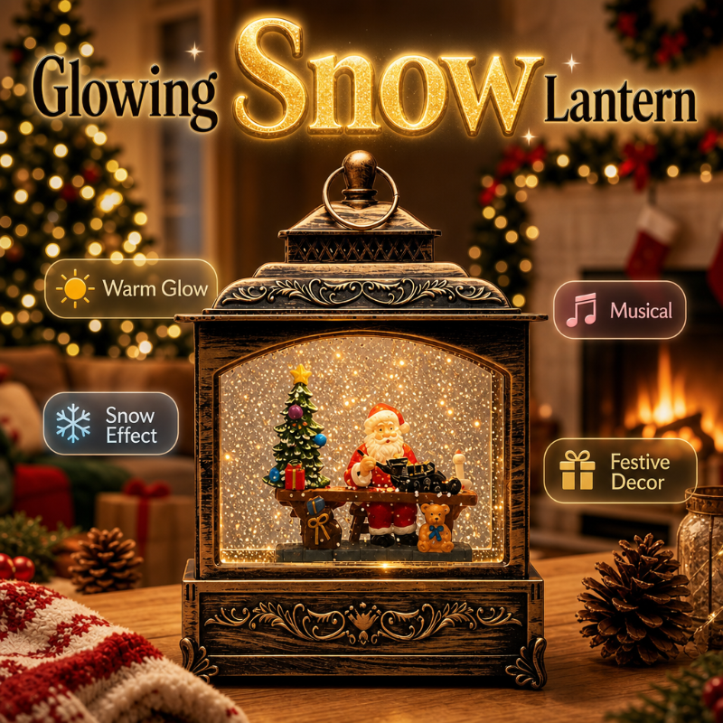 🎄 50% korting! Vintage sneeuwlantaarn – warm licht, realistische sneeuwval & sfeervolle gloed. Perfect voor kerstdecoratie! ❄️✨