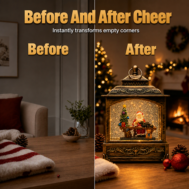 🎄 50% korting! Vintage sneeuwlantaarn – warm licht, realistische sneeuwval & sfeervolle gloed. Perfect voor kerstdecoratie! ❄️✨
