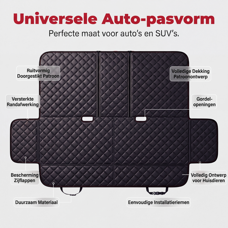 🛡️ 50% korting! Waterdichte hoeve voor honden – beschermt tegen modder, water & haren. Geschikt voor alle autostoelen! 🧼💪