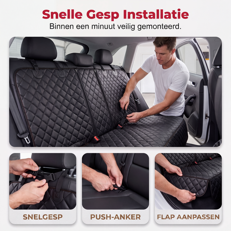 🛡️ 50% korting! Waterdichte hoeve voor honden – beschermt tegen modder, water & haren. Geschikt voor alle autostoelen! 🧼💪