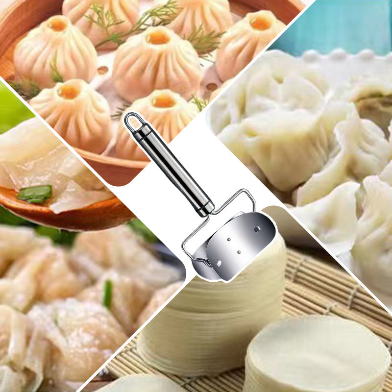 🥟 50% korting! RVS deegsnijder – 4 maten, scheurvrij & antiaanbak. Maak eenvoudig deeg voor dumplings, taarten & koekjes! ⚡✨