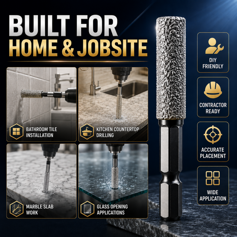 🥳2026 SUPER AANBIEDING🥳💞MEER DAN 50.000 VERKOCHT!🛡️ 50% KORTING! Diamantboorset – maten 5‑16 mm, zeskantschacht past op de meeste boormachines. Droog of nat te gebruiken – altijd gladde, precieze gaten! 💎💪