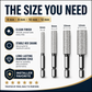 🥳2026 SUPER AANBIEDING🥳💞MEER DAN 50.000 VERKOCHT!🛡️ 50% KORTING! Diamantboorset – maten 5‑16 mm, zeskantschacht past op de meeste boormachines. Droog of nat te gebruiken – altijd gladde, precieze gaten! 💎💪