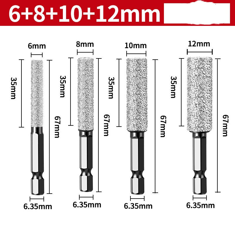 🥳2026 SUPER AANBIEDING🥳💞MEER DAN 50.000 VERKOCHT!🛡️ 50% KORTING! Diamantboorset – maten 5‑16 mm, zeskantschacht past op de meeste boormachines. Droog of nat te gebruiken – altijd gladde, precieze gaten! 💎💪