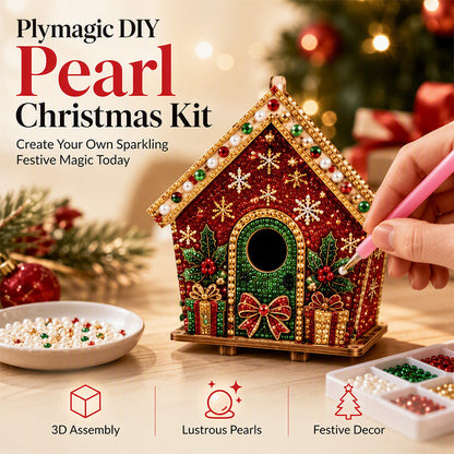 🎄 50% korting! 3D DIY kerst parel schilderij – fonkelende 3D-parels, eenvoudig & ontspannend. Perfect kerstcadeau! ✨🎁